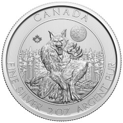2021 2 oz Canadian Werewolf Silver Coin | Creatures of the North 2021 2 oz Canadian Werewolf Silver Coin | Creatures of the North