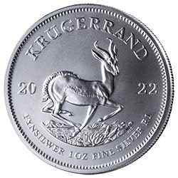 2022 Silver Krugerrand Coins 2022 Silver Krugerrand Coins
