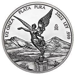 2022 1/2 oz MX Silver Libertad Proof Coins 2022 1/2 oz MX Silver Libertad Proof Coins