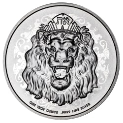 2022 1 oz Roaring Lion Silver Coin | SD Bullion Exclusive