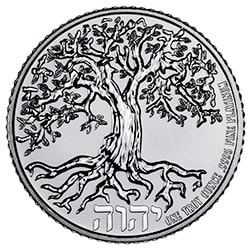 2022 1 oz Tree of Life Reverse Proof Platinum Coin 2022 1 oz Tree of Life Reverse Proof Platinum Coin