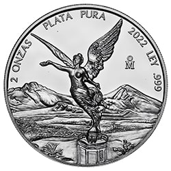 2022 2 oz MX Silver Libertad Proof Coins 2022 2 oz MX Silver Libertad Proof Coins