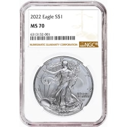 2022 NGC MS-70 American Silver Eagle Coin