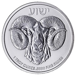 2022 1 oz Ram of Calvary Silver Coin 2022 1 oz Ram of Calvary Silver Coin