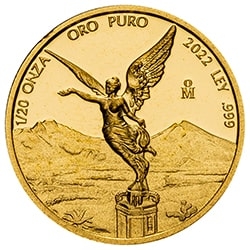 2022 1/20 oz Mexican Gold Libertad Proof Coin 2022 1/20 oz Mexican Gold Libertad Proof Coin