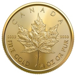 Buy 2022 1/4 oz Gold Maple Leafs Coin - Lowest Price Online Buy 2022 1/4 oz Gold Maple Leafs Coin - Lowest Price Online