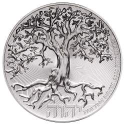2022 5 oz Tree of Life Silver Coin - High Relief  | Only 1,000 Made