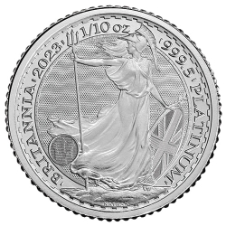 2023 1/10 oz Britannia Platinum Coin 2023 1/10 oz Britannia Platinum Coin