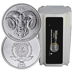 2023 Ram of Calvary Silver Coin Roll - MintCertified First30