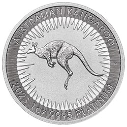 2023 PE Platinum Kangaroo 1 oz Coin - Reverse 2023 PE Platinum Kangaroo 1 oz Coin - Reverse