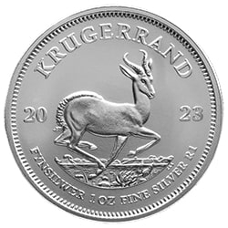 2023 SA Silver Krugerrand 1 oz Coin - Reverse