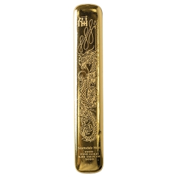 2023 8.88 oz Gold Lucky Dragon Cast Bar 2023 8.88 oz Gold Lucky Dragon Cast Bar