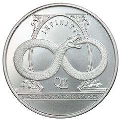 2023 1 oz Infinity High Relief Silver Round - The Awakening Series