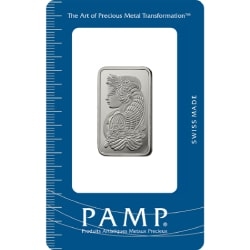 Platinum Pamp Suisse 20 Gram Bar | Sealed in Certicard Platinum Pamp Suisse 20 Gram Bar | Sealed in Certicard