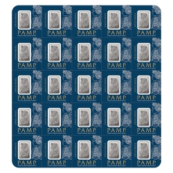 Platinum Pamp Suisse 25 x 1 gram Multigram Set