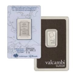 5 Gram Generic Platinum Bars