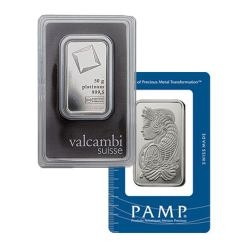 50 Gram Generic Platinum Bar 50 Gram Generic Platinum Bar