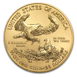 2016 1/2 oz Gold American Eagle Coin 2016 1/2 oz Gold American Eagle Coin