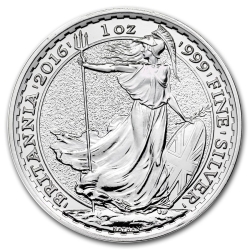 2016 Britannia Silver Coin 1 oz BU