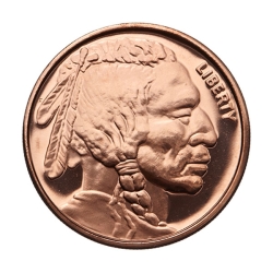 Indian Head 1 oz Copper Round - Osborne Mint