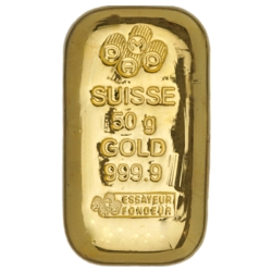 Pamp Suisse 50 gram Gold Cast Bar Pamp Suisse 50 gram Gold Cast Bar
