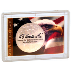 Perma Lock Case for American Silver Eagle - Patriotic