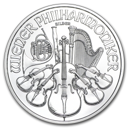 2017 Austrian Silver Philharmonic 1 oz BU
