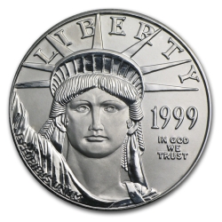 1999 1 oz Platinum American Eagle Coin