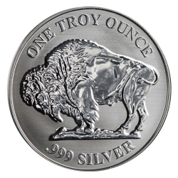 1 oz Silver Buffalo Round - Republic Metals 1 oz Silver Buffalo Round - Republic Metals
