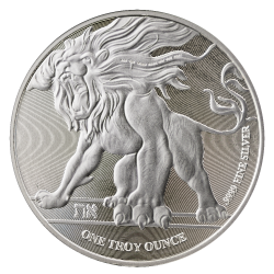 2018 Roaring Lion Niue Silver Coin 1 oz - SD Bullion Exclusive