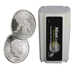 2018 Roaring Lion Silver Coin Tube - MintCertified™ 2018 Roaring Lion Silver Coin Tube - MintCertified™