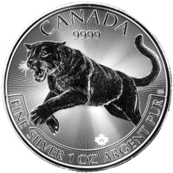 2016 1 oz Silver Cougar - RCM Predator Series 2016 1 oz Silver Cougar - RCM Predator Series