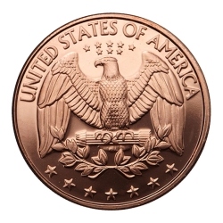 US Quarter 1 oz Copper Round - Osborne Mint