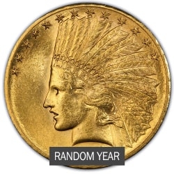 $10 Indian Eagle Gold Coin BU - Random Year $10 Indian Eagle Gold Coin BU - Random Year