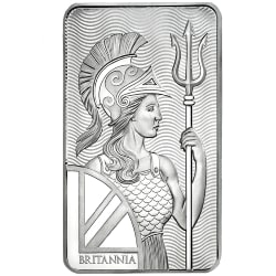 10 oz Britannia Silver Bar - Best Prices on Bullion Online
