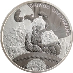 2021 South Korean Chiwoo Cheonwang Silver Coin 1 oz | Lowest Price 2021 South Korean Chiwoo Cheonwang Silver Coin 1 oz | Lowest Price