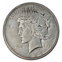 1922-1935 Cull Peace Silver Dollar