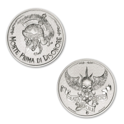 2 oz Morte Prima Di Disonore Silver Round