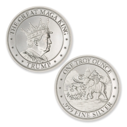 1 oz Trump MAGA Silver Round 1 oz Trump MAGA Silver Round