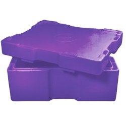 Empty Purple Royal Canadian Mint Silver Coin Monster Box