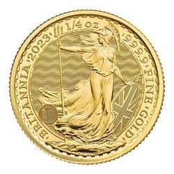 2023 1/4 oz Gold Britannia Coin BU 2023 1/4 oz Gold Britannia Coin BU