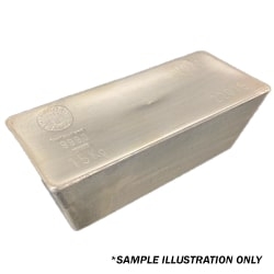 15 Kilo Silver Bullion Bars | Lowest Prices Online
