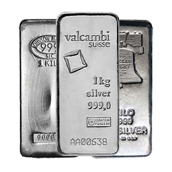 1 Kilo Silver Bar - Generic