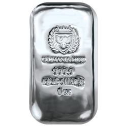 1 oz Germania Mint Silver Bar 1 oz Germania Mint Silver Bar