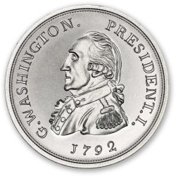2 oz Getz Washington Silver Round