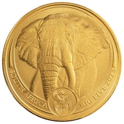 2023 1 oz South African Gold Elephant Coin - Big 5 Series I 2023 1 oz South African Gold Elephant Coin - Big 5 Series I
