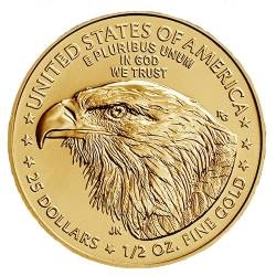 2021 New Design 1/2 oz American Gold Eagle Coin