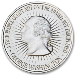 1.5 oz Bill of Rights Silver Round 1.5 oz Bill of Rights Silver Round