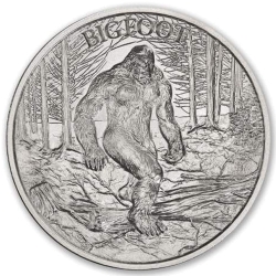 1.5 oz Bigfoot Silver Round 1.5 oz Bigfoot Silver Round