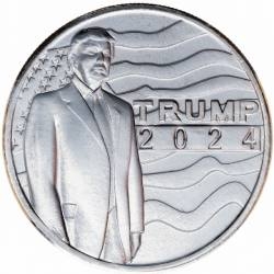 Trump Silver Coin 2024 